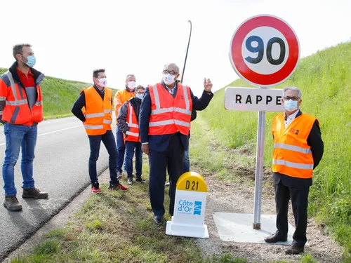 Une route côte-d’orienne repasse à 90 km/h